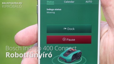 Átlagos kertre méretezett robotfűnyíró (teszt)
