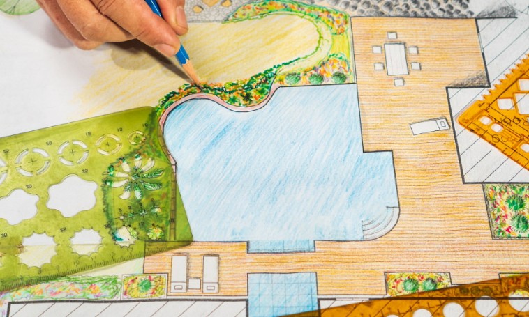 Kerttervezés tudatosan – hogyan segít a kinyomtatott tervrajz?