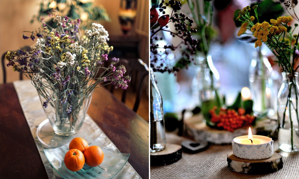 Mit tegyek a virágvázába télen?